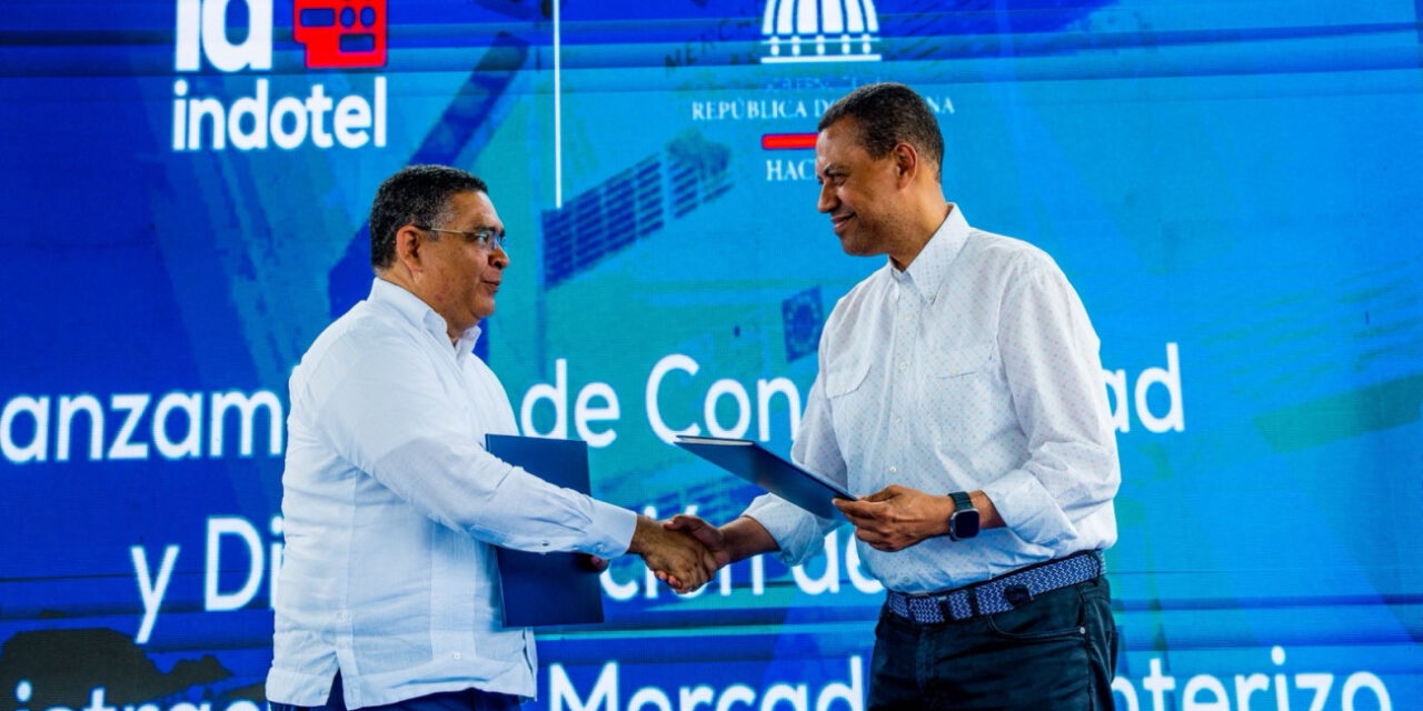 Indotel y Ministerio de Hacienda y Economía modernizan sistema de cobros en Mercado Fronterizo de Dajabón