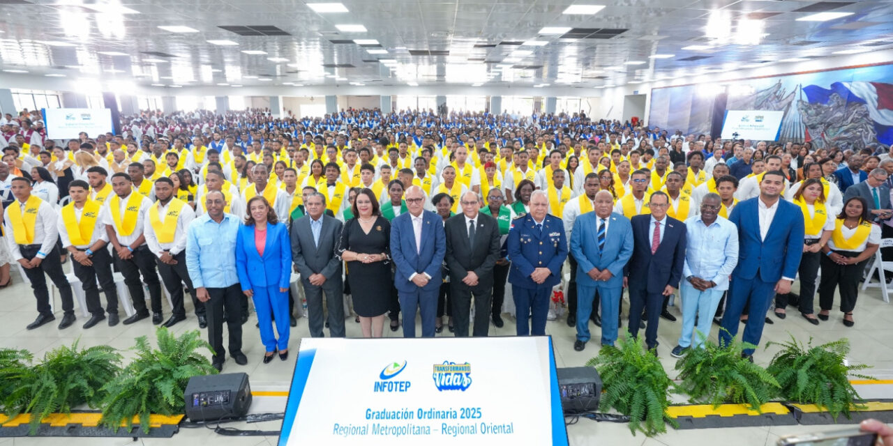 Infotep incorpora 2,097 nuevos técnicos al mercado laboral, impulsando sectores estratégicos de la economía dominicana