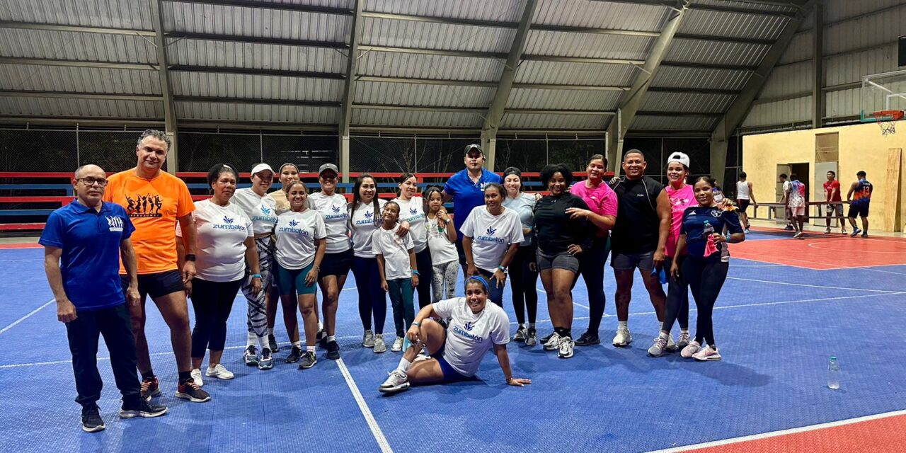 Gayle González realiza Zumbatón REYNUNA, pro recaudación de fondos para apoyo de causas sociales