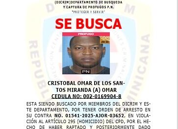 Policía Nacional identifica a responsables del rapto y homicidio en San Cristóbal de ciudadano José Ignacio Meléndez (a) Satana y activa búsqueda de cuatro implicados armados