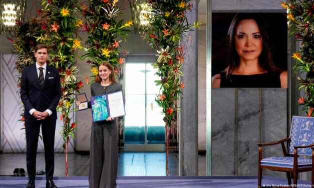 Ana Corina Sosa, Hija de opositora venezolana Machado recibe Nobel de la Paz