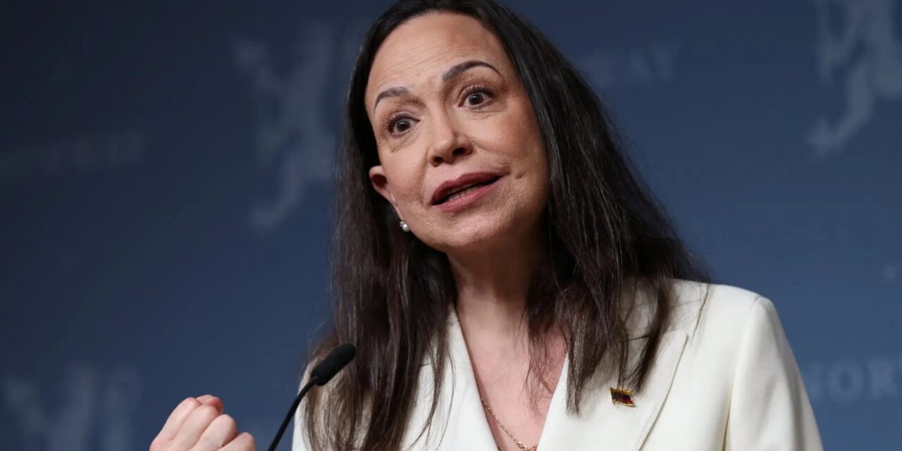 María Corina Machado sufrió fractura en su agitada salida de Venezuela