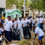 Caasd recolecta toneladas desechos en jornada de limpieza de cañadas en el GSD