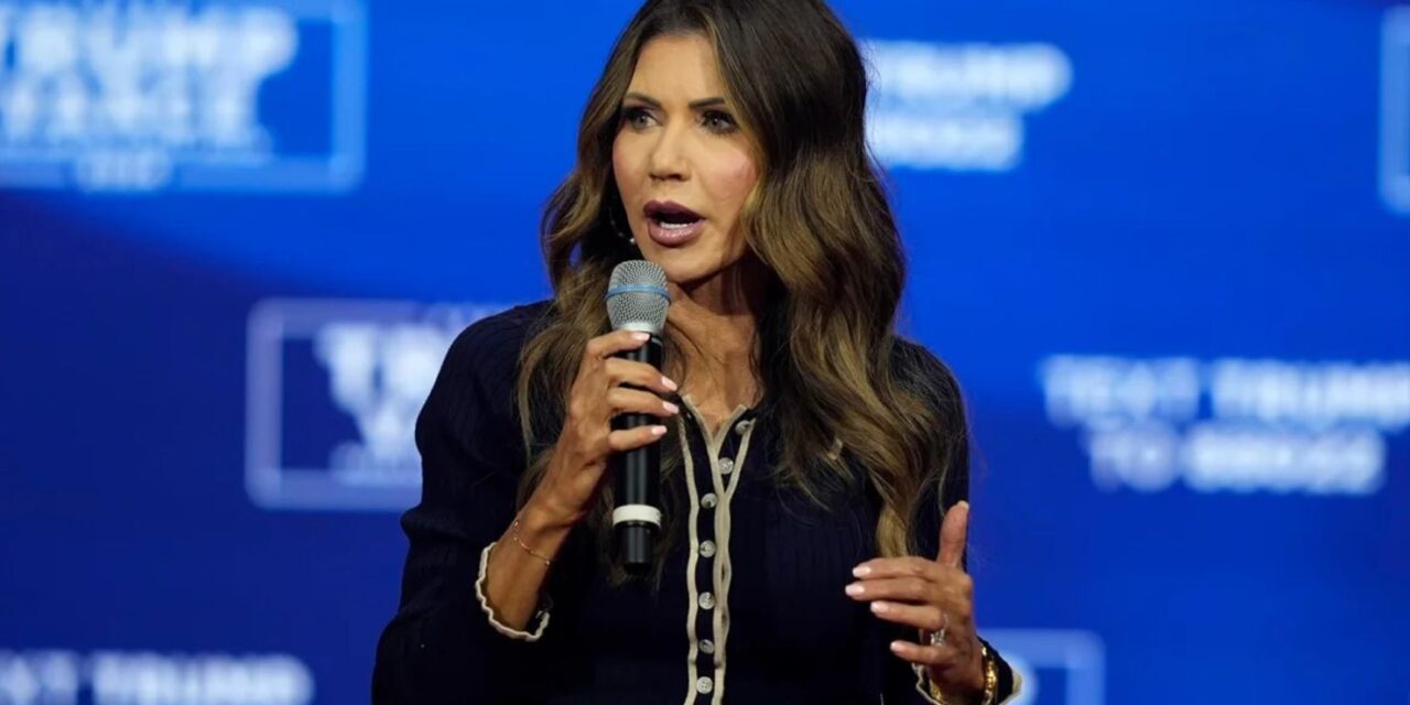 Secretaria de Seguridad Nacional de EE.UU, Kristi Noem: «Maduro debe irse»