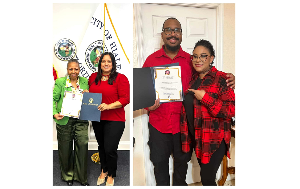 Dominicano en FL reconocido en Centenario de Alcaldía de Hialeah