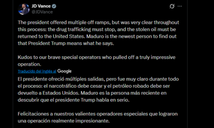 Vicepresidente de EE.UU, JD Vance: El arresto de Maduro demuestra que Trump «cumple lo que dice»