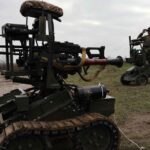 Un dron robot terrestre ucraniano mantuvo la posición durante 45 días
