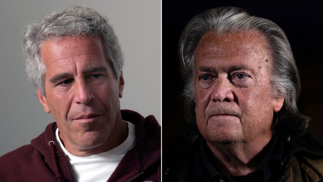Epstein, obsesionado con el Vaticano, conspiró junto a Steve Bannon