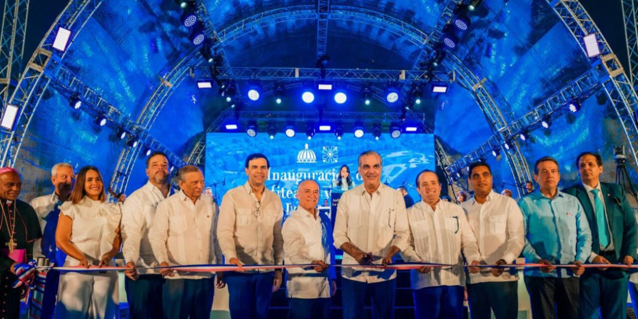 Presidente Abinader inaugura anfiteatro La Gaviota en Ciudad Juan Bosch