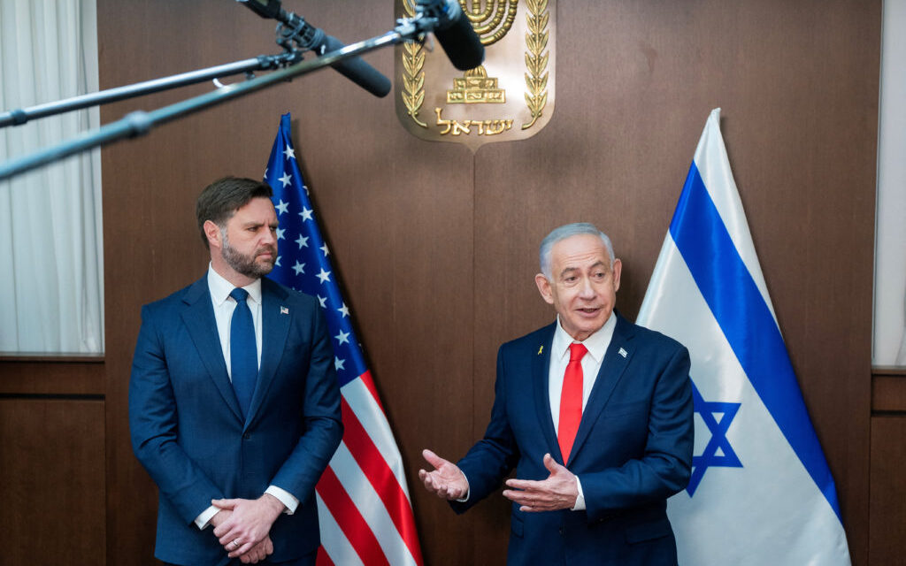JD Vance y Netanyahu discuten cómo poner fin al conflicto con Irán.