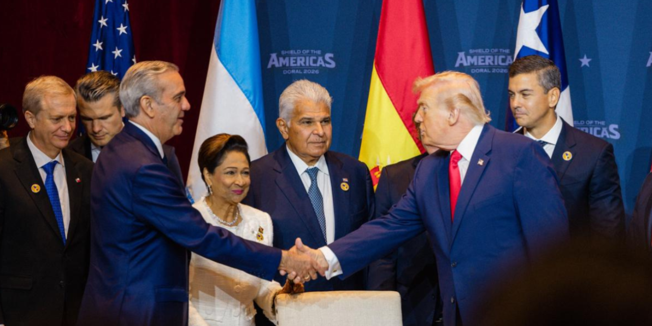 Presidente Abinader participa en firma de proclamación para crear una coalición militar contra carteles del narcotráfico