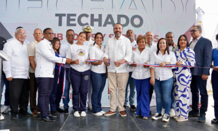 Gobierno dominicano inaugura nuevo polideportivo techado en Santo Domingo Norte