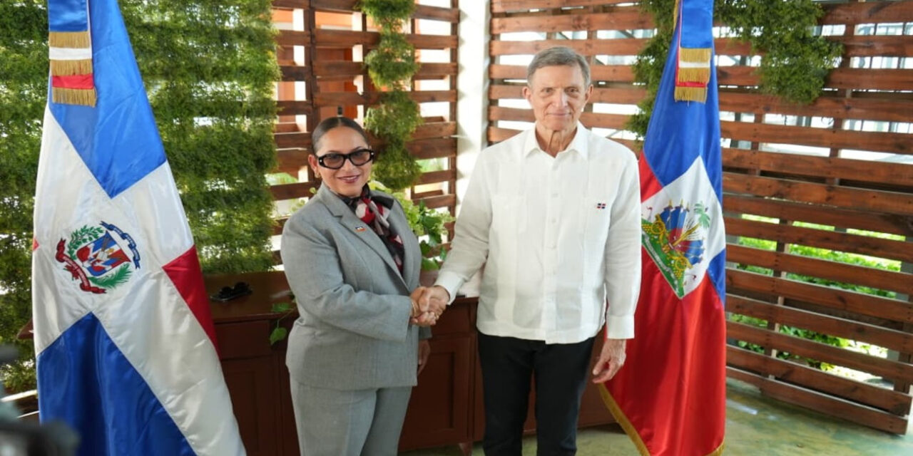 República Dominicana y Haití reanudan diálogo sobre agenda bilateral en zona fronteriza