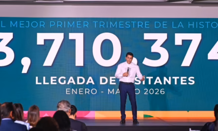 República Dominicana recibe más 3,7 millones de visitantes en primer trimestre