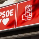 Guardia Civil española irrumpe en sede del PSOE en Madrid España
