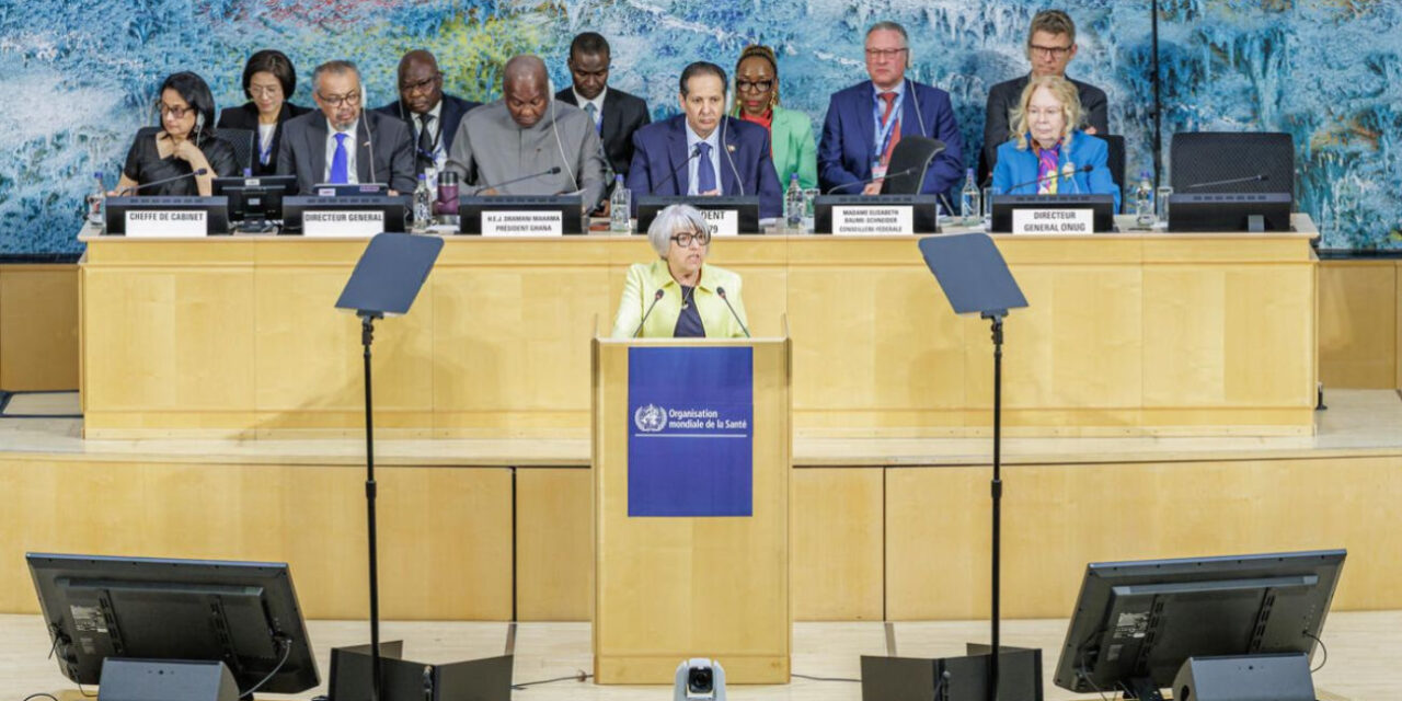 RD asume presidencia de Asamblea Mundial de la Salud y propone agenda global sobre salud mental y medicamentos de alto costo