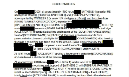 EE.UU: Documento del FBI detalla el encuentro con una esfera cerca del lugar militar