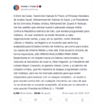 Trump afirma que el ataque planificado de Estados Unidos contra Irán se retrasó tras los llamamientos de los líderes del Golfo