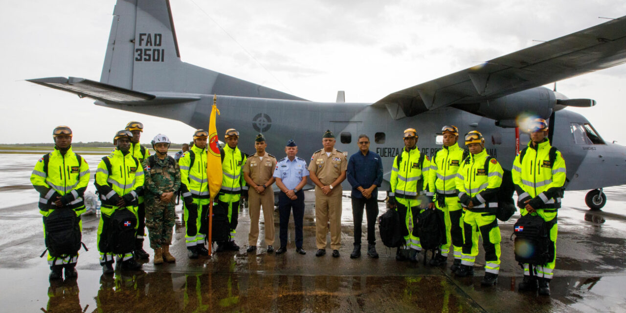 República Dominicana despliega equipo especializado de las Fuerzas Armadas hacia Venezuela como parte de la Operación Quisqueya Solidaria 2026, ayuda coordinada por el Ministerio de Defensa