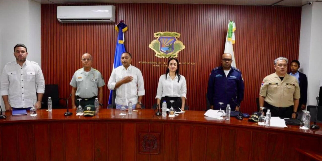 Interior y Policía coordina acciones orientadas a fortalecer la seguridad ciudadana en Verón, Pun Cana.