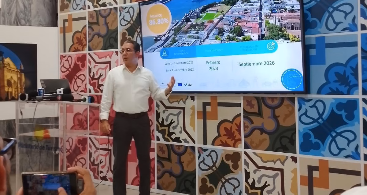 Mitur trabaja por una Ciudad Colonial reconstruida sin perder su tradición