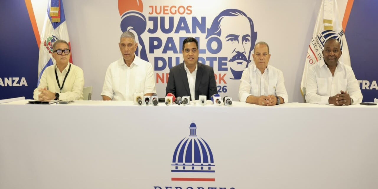 Ministerio de Deportes anuncia los Juegos Juan Pablo Duarte NY 2026