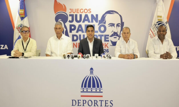 Ministerio de Deportes anuncia los Juegos Juan Pablo Duarte NY 2026