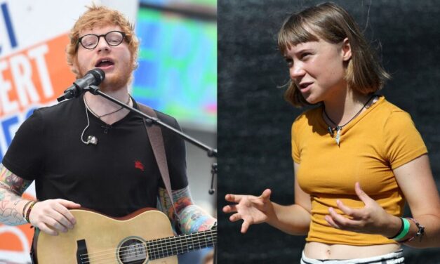 Greta Thunberg lidera un ataque contra Ed Sheeran.