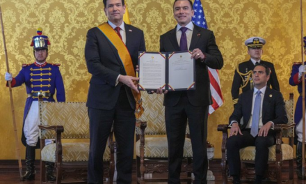 Marco Rubio impulsa la lucha antidrogas en Ecuador
